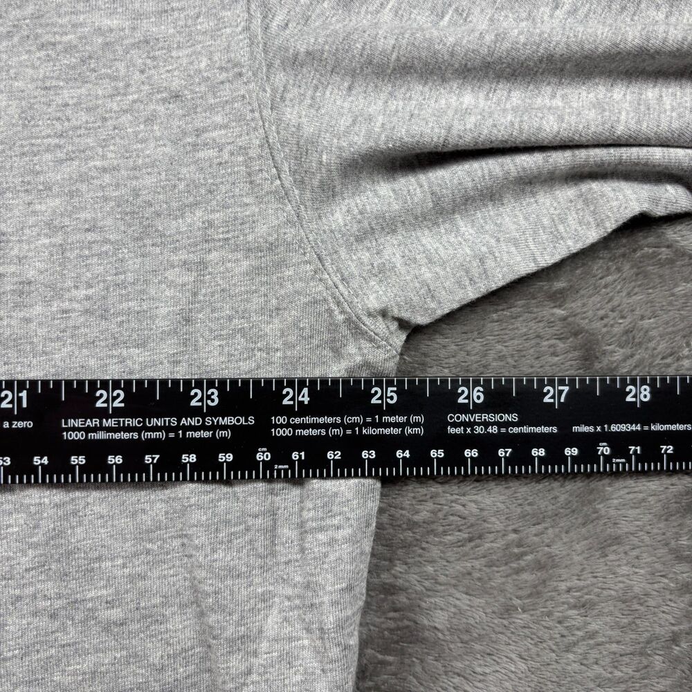 Pelle Pelle Men Vintage Long Sleeve T-Shirt NWT Streetwear Hip Hop Gray XL K148 - Picture 4 of 9